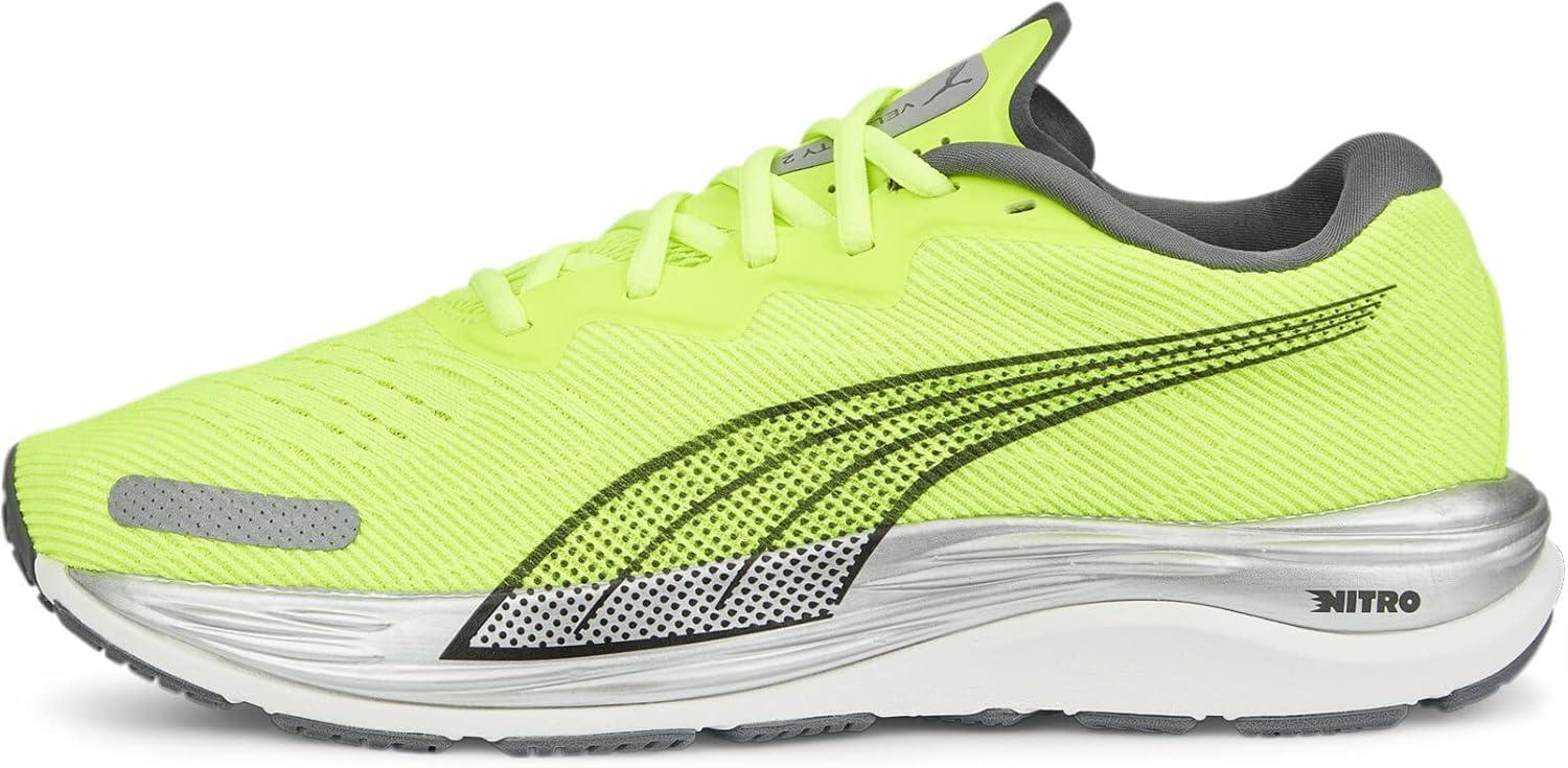 image:imagePuma Velocity Nitro 2 Mens Running ShoesLime Squeezecastlerock