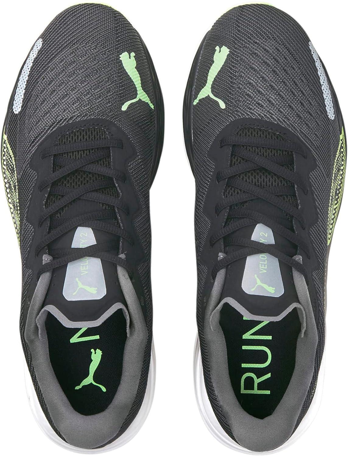 image:imagePuma Velocity Nitro 2 Mens Running ShoesPuma Black Fizzy Lime