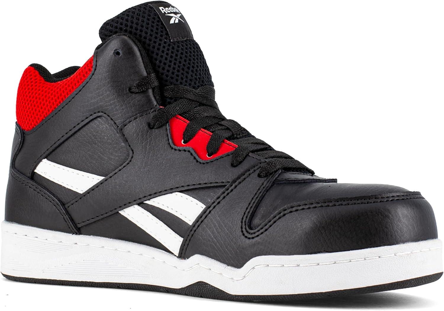 image:imageReebok Mens Work BB4500 HiTop OxfordsBlackred