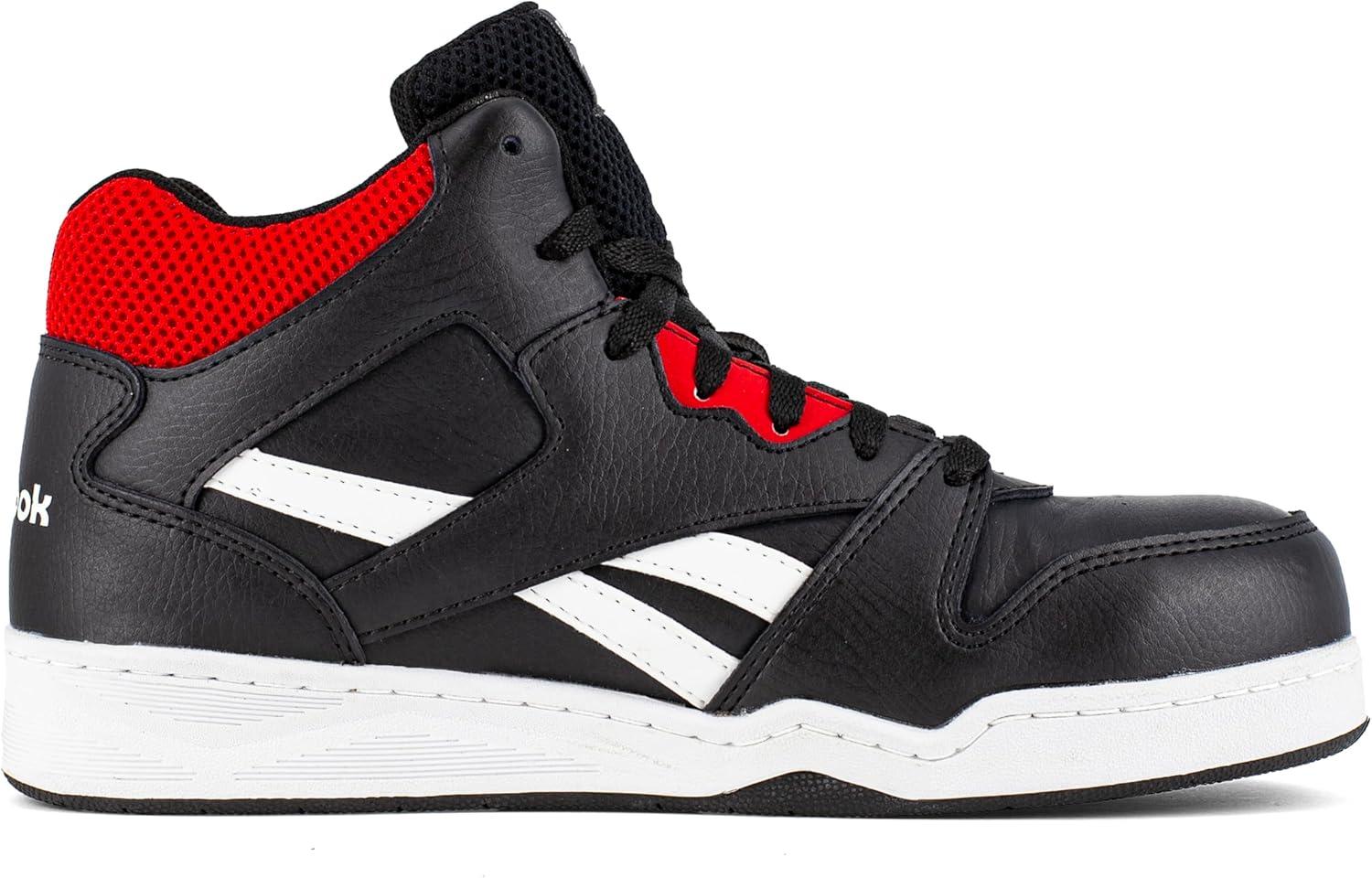 image:imageReebok Mens Work BB4500 HiTop OxfordsBlackred