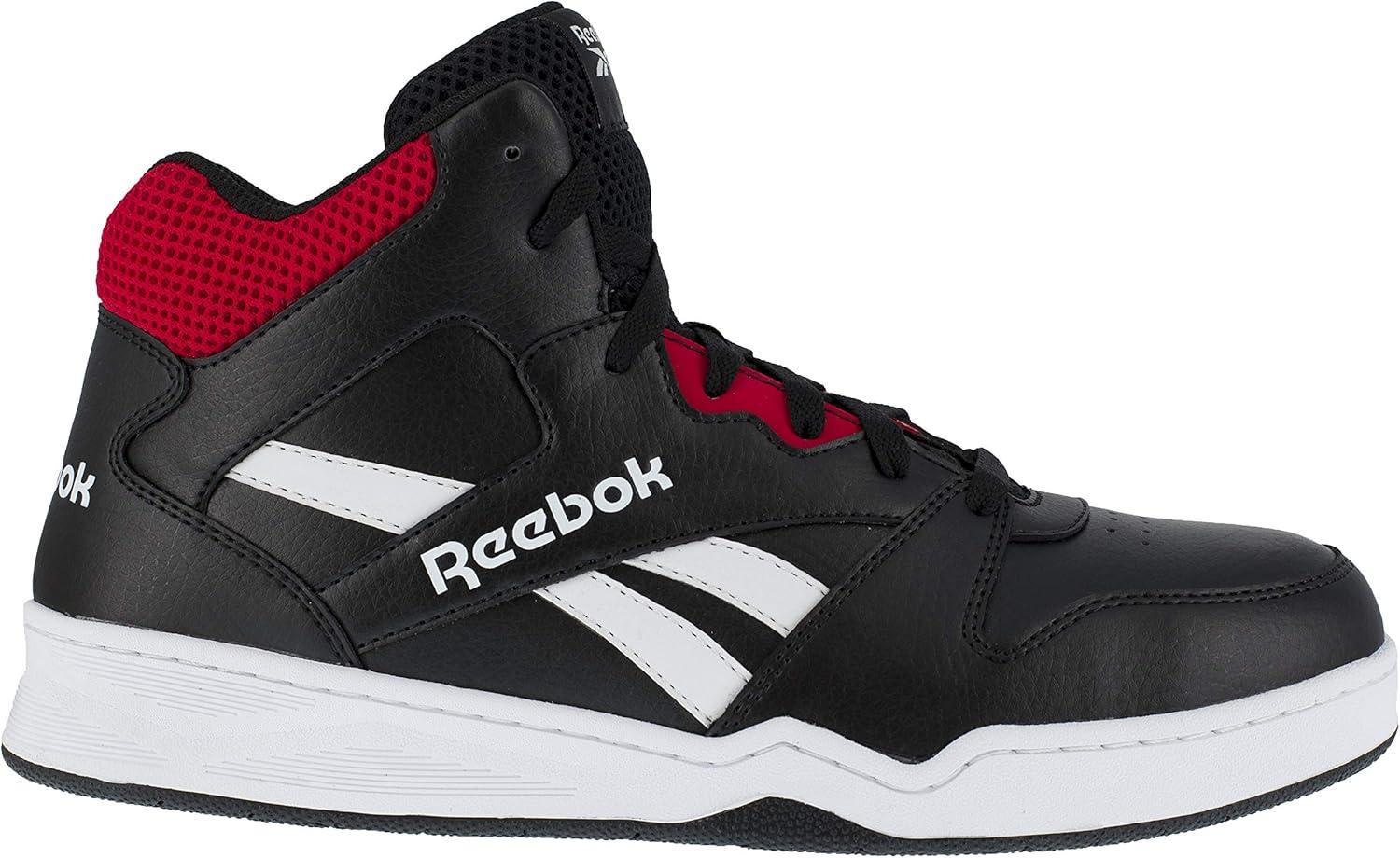image:imageReebok Mens Work BB4500 HiTop OxfordsBlackred