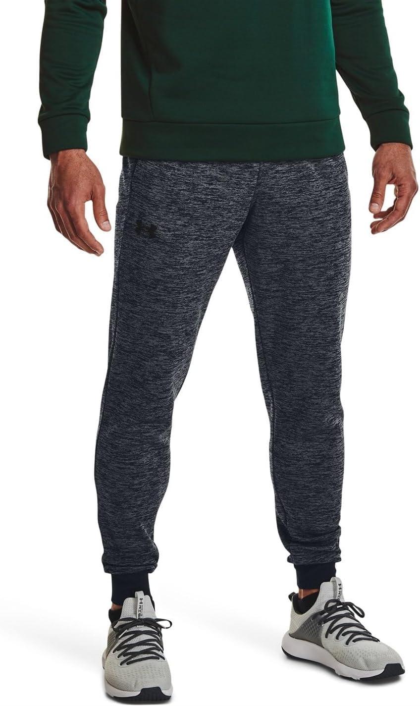 image:imageUnder Armour Mens Armour Fleece Joggers012 Pitch Gray Black