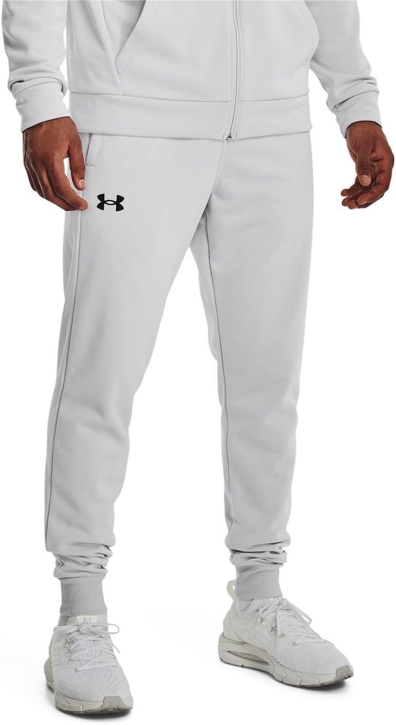 image:imageUnder Armour Mens Armour Fleece Joggers014 Halo Gray Black