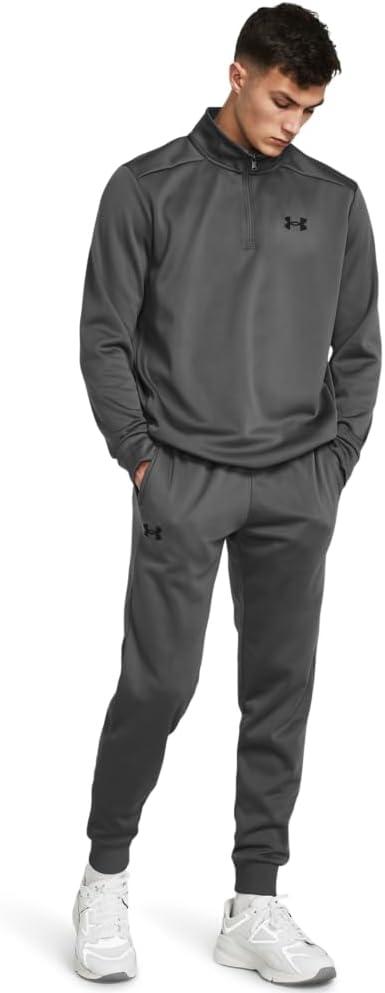 image:imageUnder Armour Mens Armour Fleece Joggers025 Castlerock Black