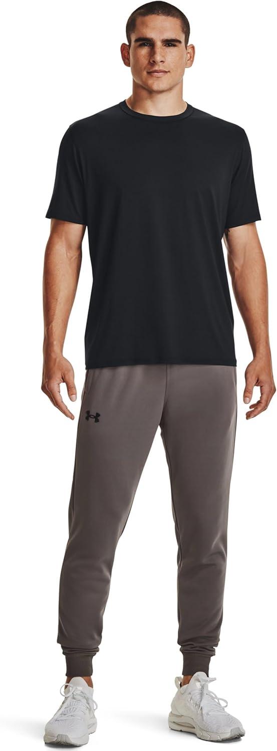 image:imageUnder Armour Mens Armour Fleece Joggers176 Fresh Clay Black