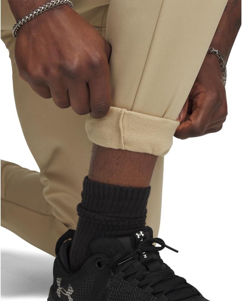 image:imageUnder Armour Mens Armour Fleece Joggers234 Field Khaki Black