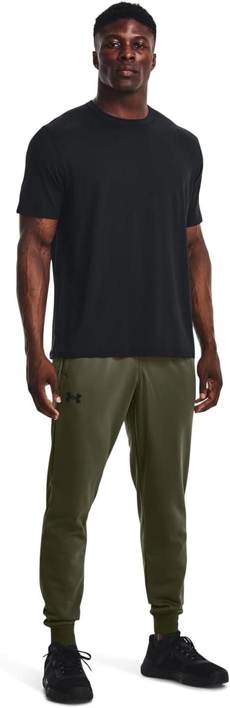 image:imageUnder Armour Mens Armour Fleece Joggers390 Marine Od Green Black