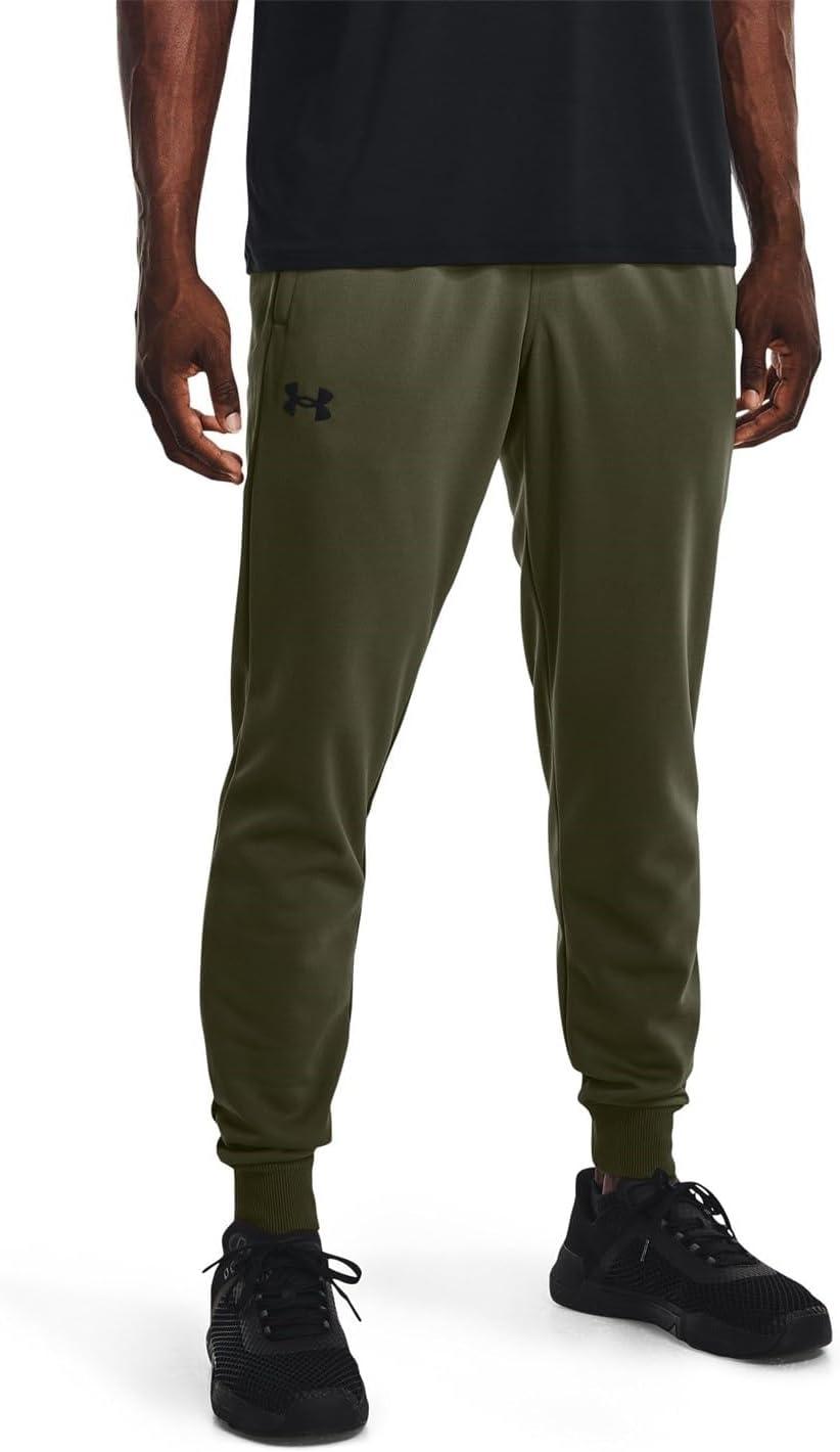 image:imageUnder Armour Mens Armour Fleece Joggers390 Marine Od Green Black