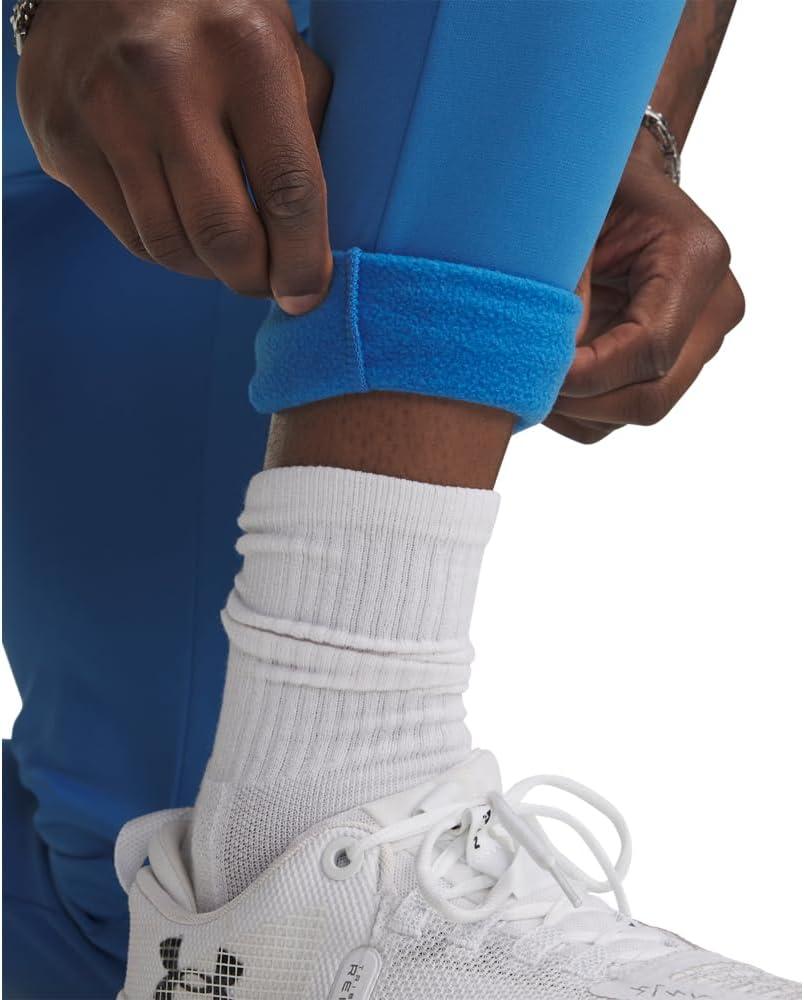 image:imageUnder Armour Mens Armour Fleece Joggers402 Blue Atlantis White