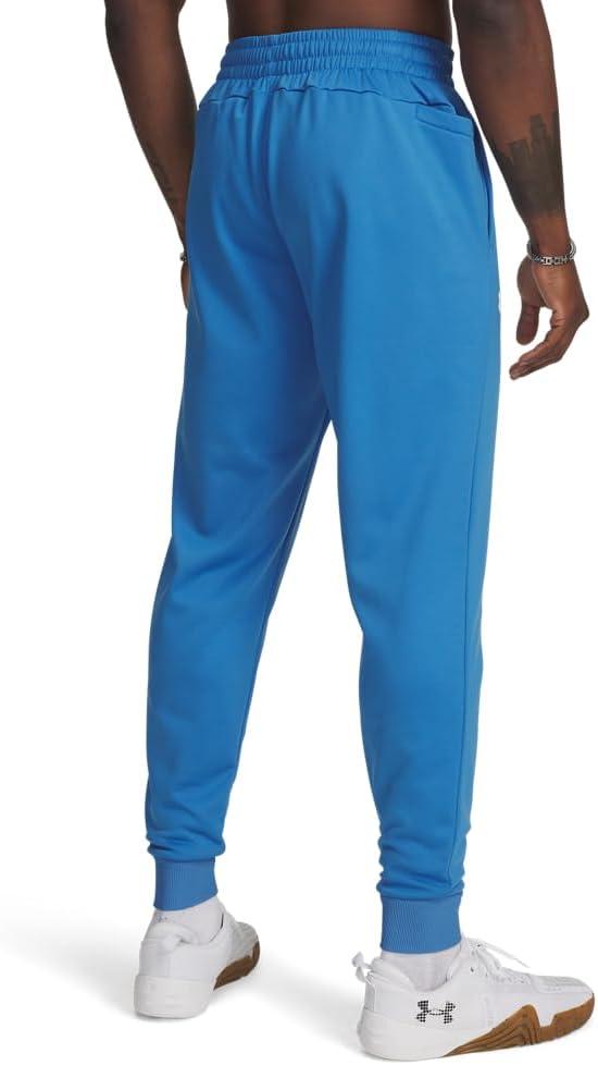 image:imageUnder Armour Mens Armour Fleece Joggers402 Blue Atlantis White