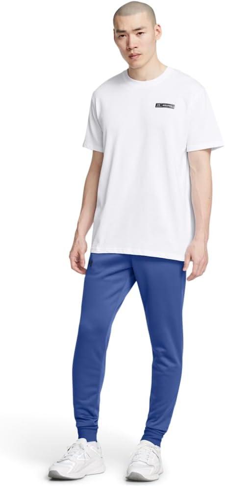image:imageUnder Armour Mens Armour Fleece Joggers432 Tech Blue Black