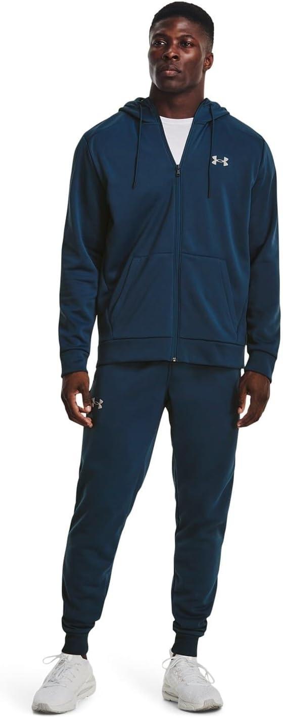 image:imageUnder Armour Mens Armour Fleece Joggers437 Petrol Blue Pewter