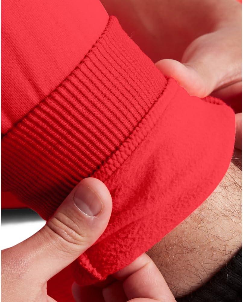 image:imageUnder Armour Mens Armour Fleece Joggers713 Racer Red Black