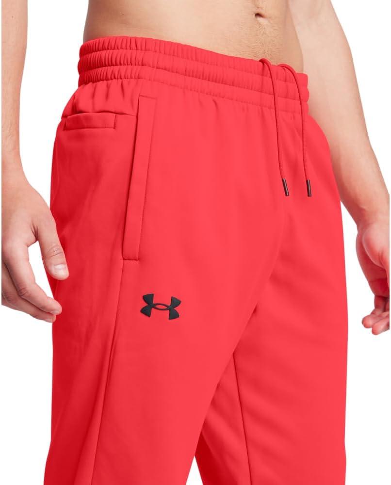 image:imageUnder Armour Mens Armour Fleece Joggers713 Racer Red Black