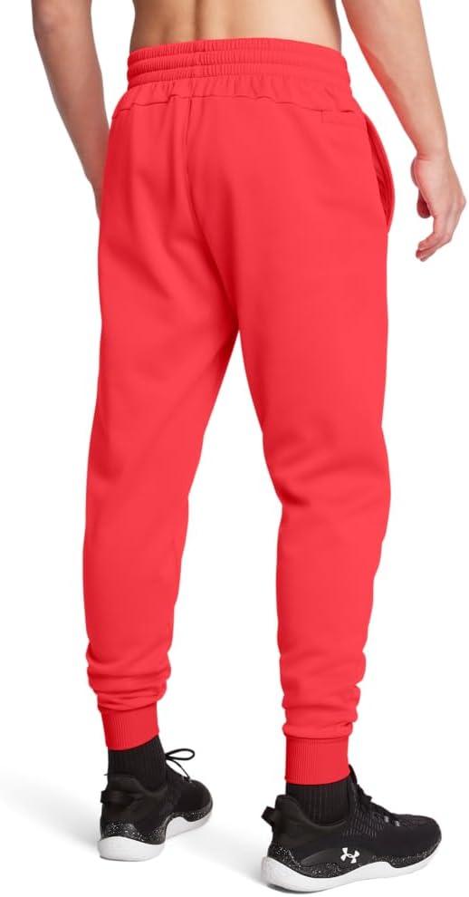 image:imageUnder Armour Mens Armour Fleece Joggers713 Racer Red Black