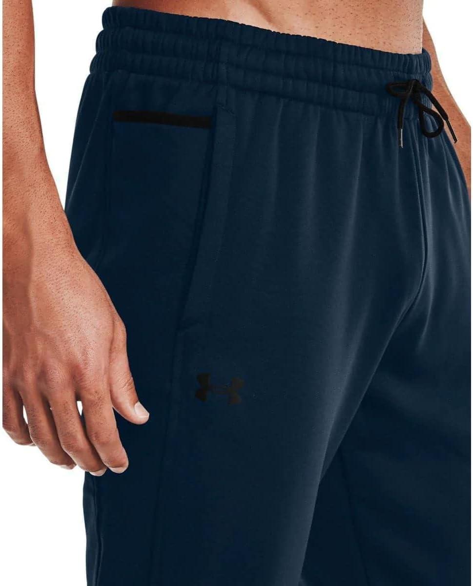 image:imageUnder Armour Mens Armour Fleece JoggersAcademy Blue 408Black