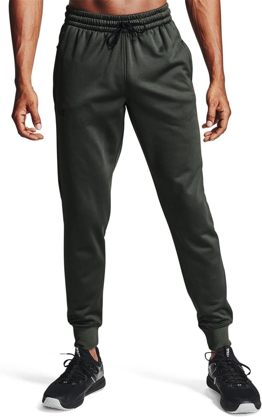 image:imageUnder Armour Mens Armour Fleece JoggersBaroque Green 310Black