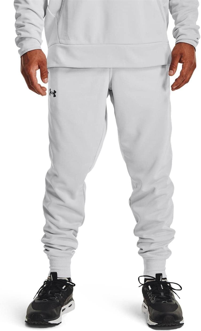 image:imageUnder Armour Mens Armour Fleece JoggersHalo Gray 014Black