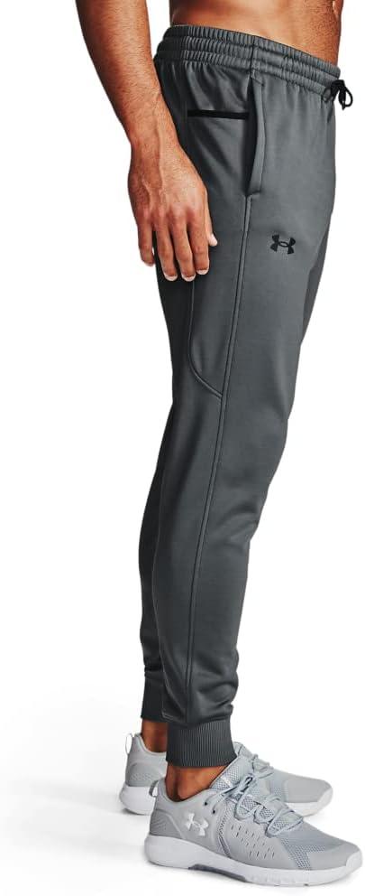image:imageUnder Armour Mens Armour Fleece JoggersPitch Gray 012Black