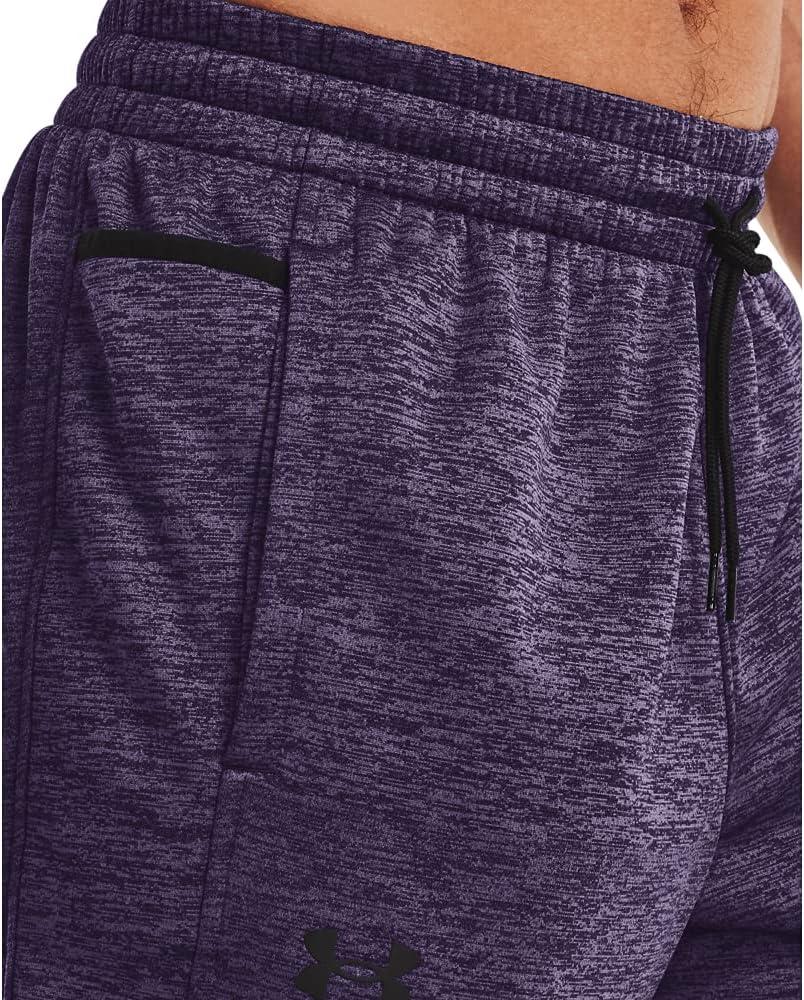 image:imageUnder Armour Mens Armour Fleece JoggersTwilight Purple 500Black