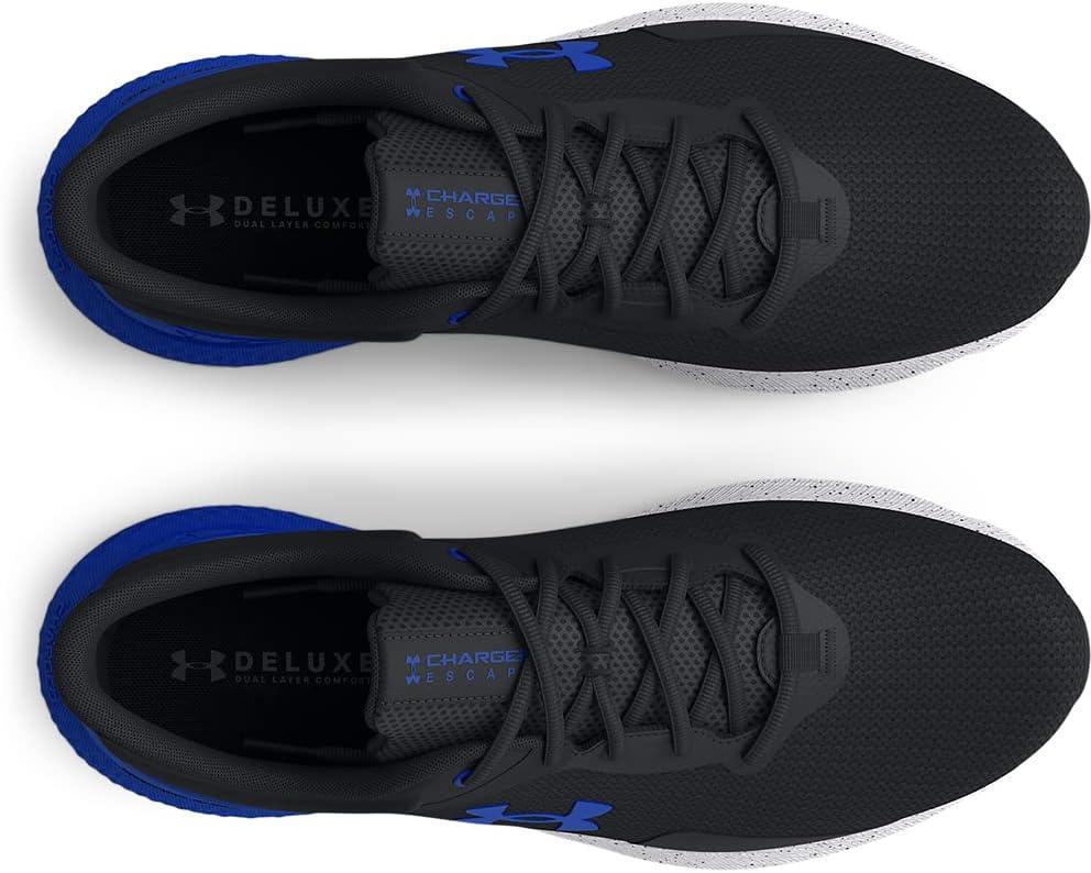 image:imageUnder Armour Mens Charged Escape 4 Running Shoe003 BlackBlackVersa Blue