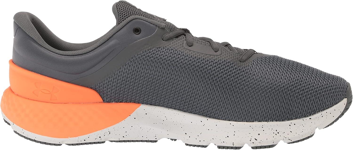 image:imageUnder Armour Mens Charged Escape 4 Running Shoe101 Pitch GrayWhiteOrange Blast