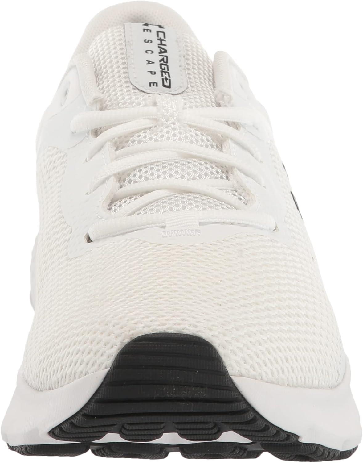 image:imageUnder Armour Mens Charged Escape 4 Running Shoe103 WhiteWhiteBlack