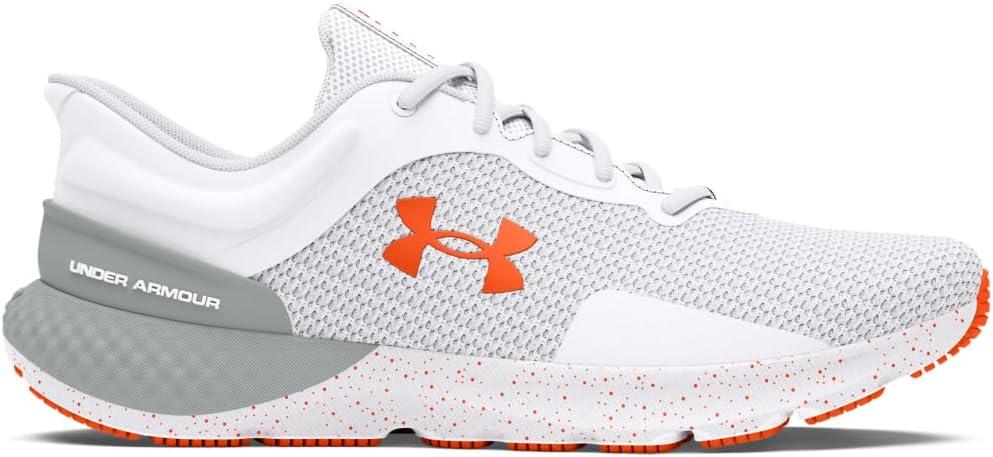 image:imageUnder Armour Mens Charged Escape 4 Running Shoe104 WhiteMod GrayTeam Orange