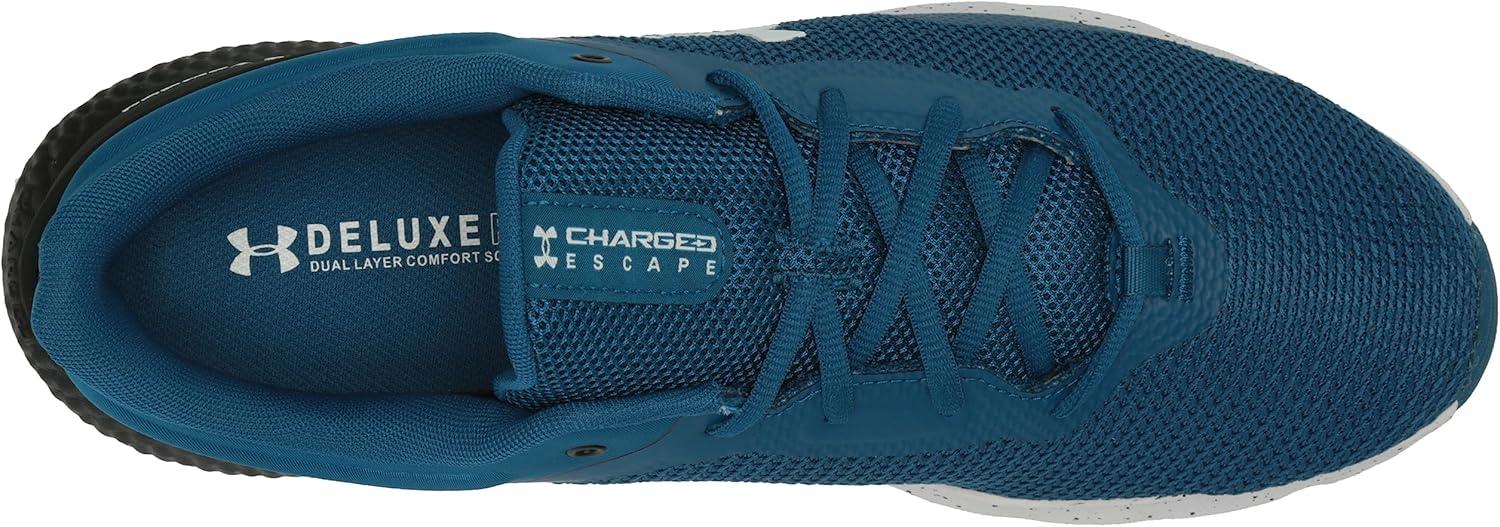 image:imageUnder Armour Mens Charged Escape 4 Running Shoe403 Varsity BlueBlackWhite
