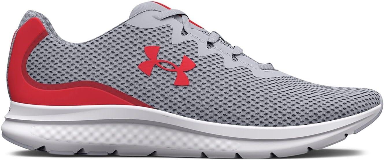 image:imageUnder Armour Mens Charged Impulse 3Running Shoe102 Mod GrayRadio RedRadio Red