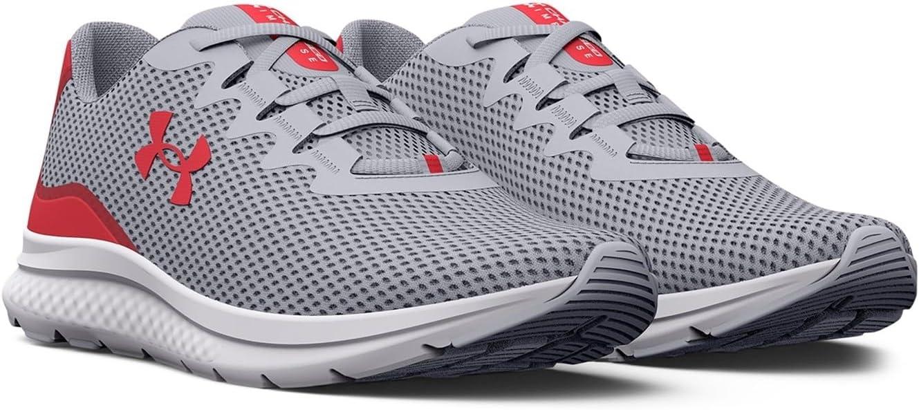 image:imageUnder Armour Mens Charged Impulse 3Running Shoe102 Mod GrayRadio RedRadio Red
