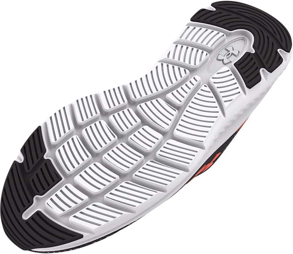 image:imageUnder Armour Mens Charged Impulse 3Running Shoe105 Jet GrayPanic OrangePanic Orange
