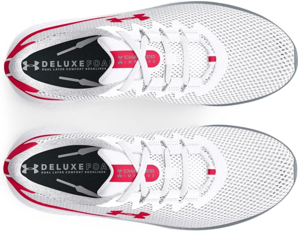 image:imageUnder Armour Mens Charged Impulse 3Running Shoe108 WhiteRedRed