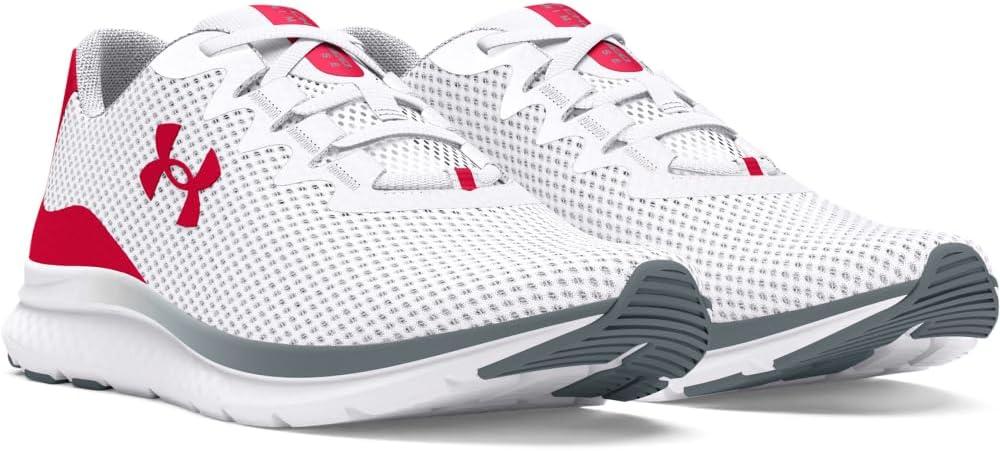 image:imageUnder Armour Mens Charged Impulse 3Running Shoe108 WhiteRedRed