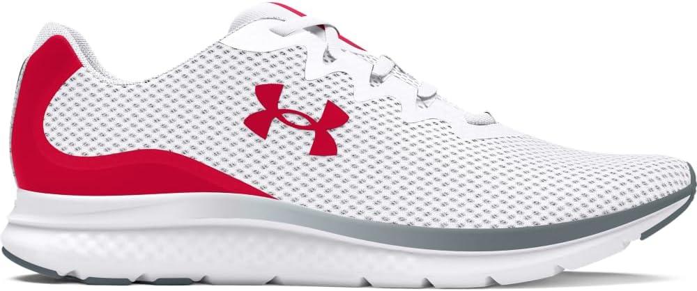 image:imageUnder Armour Mens Charged Impulse 3Running Shoe108 WhiteRedRed
