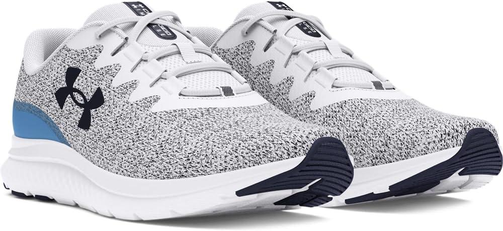 image:imageUnder Armour Mens Charged Impulse 3Running Shoe110 WhiteHorizon BlueMidnight Navy
