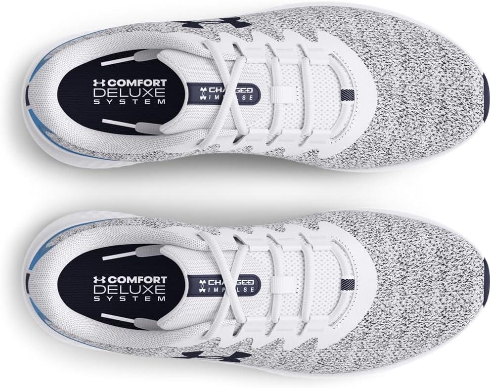image:imageUnder Armour Mens Charged Impulse 3Running Shoe110 WhiteHorizon BlueMidnight Navy