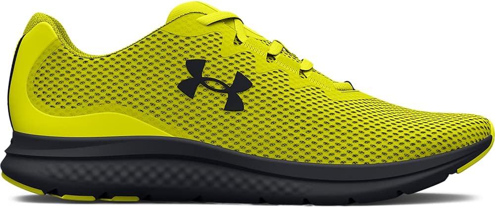 image:imageUnder Armour Mens Charged Impulse 3Running Shoe301 Yellow RayBlackBlack