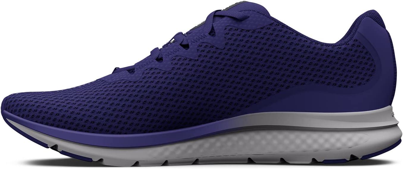 image:imageUnder Armour Mens Charged Impulse 3Running ShoeSonar BlueBlackGray Mist