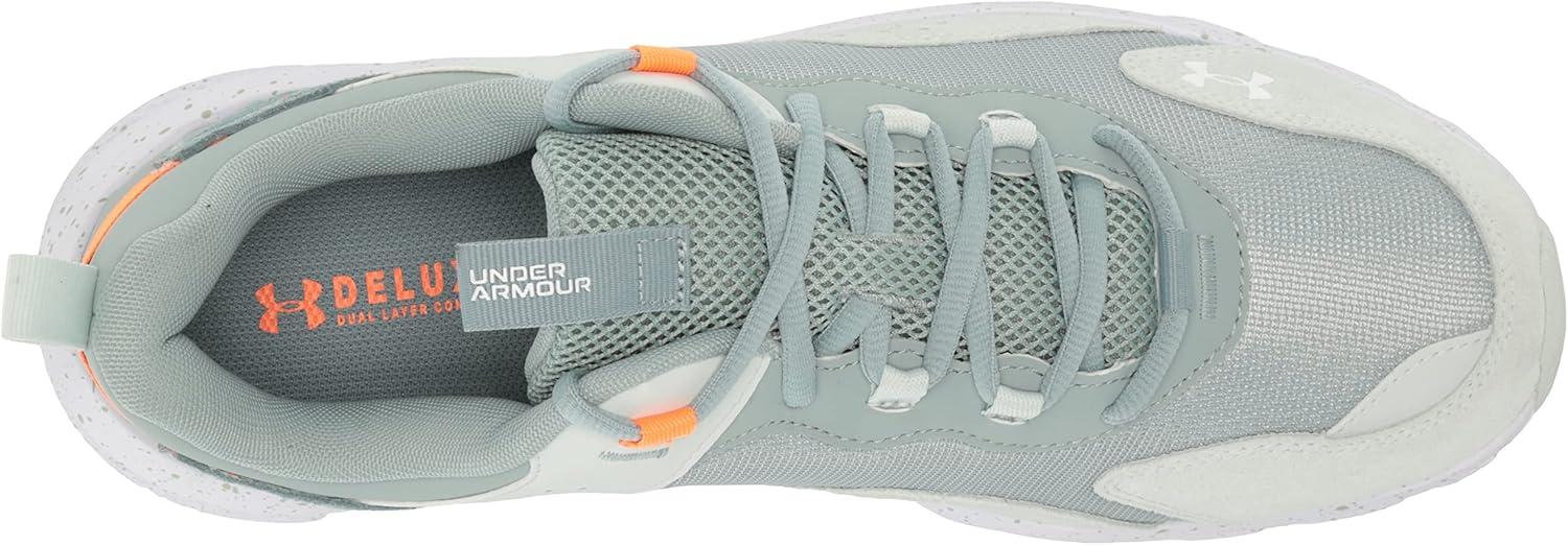 image:imageUnder Armour Mens Charged Verssert Speckle303 Opal GreenIllusion GreenPanic Orange