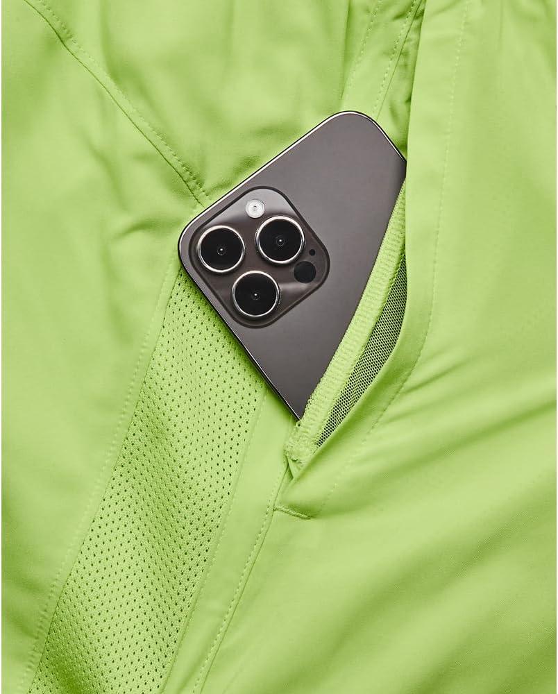 image:imageUnder Armour Mens Launch Run 5 Shorts304 Morph Green Morph Green Reflective