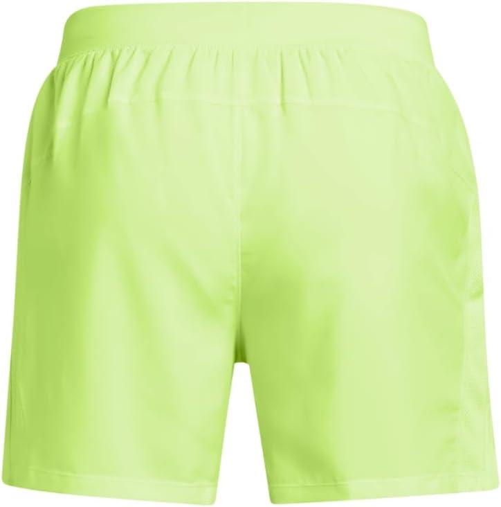 image:imageUnder Armour Mens Launch Run 5 Shorts304 Morph Green Morph Green Reflective