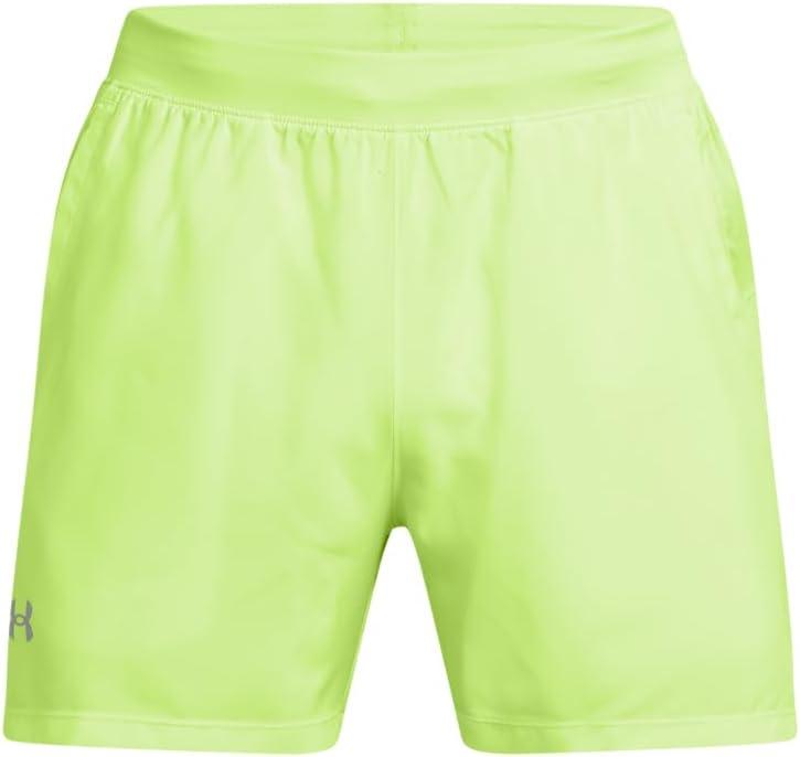 image:imageUnder Armour Mens Launch Run 5 Shorts304 Morph Green Morph Green Reflective