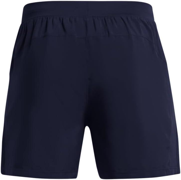 image:imageUnder Armour Mens Launch Run 5 Shorts410 Midnight Navy Midnight Navy Reflective
