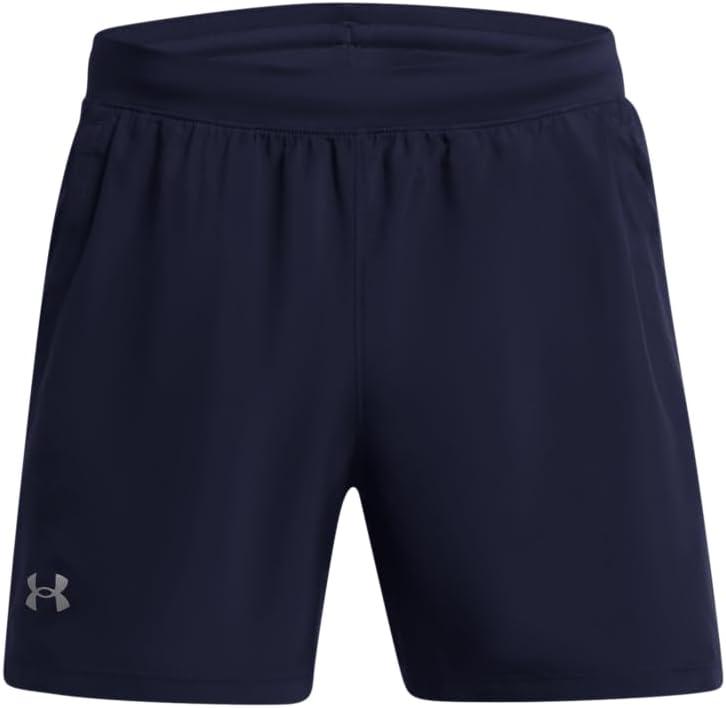 image:imageUnder Armour Mens Launch Run 5 Shorts410 Midnight Navy Midnight Navy Reflective