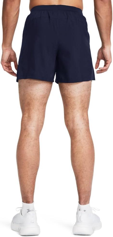 image:imageUnder Armour Mens Launch Run 5 Shorts410 Midnight Navy Midnight Navy Reflective