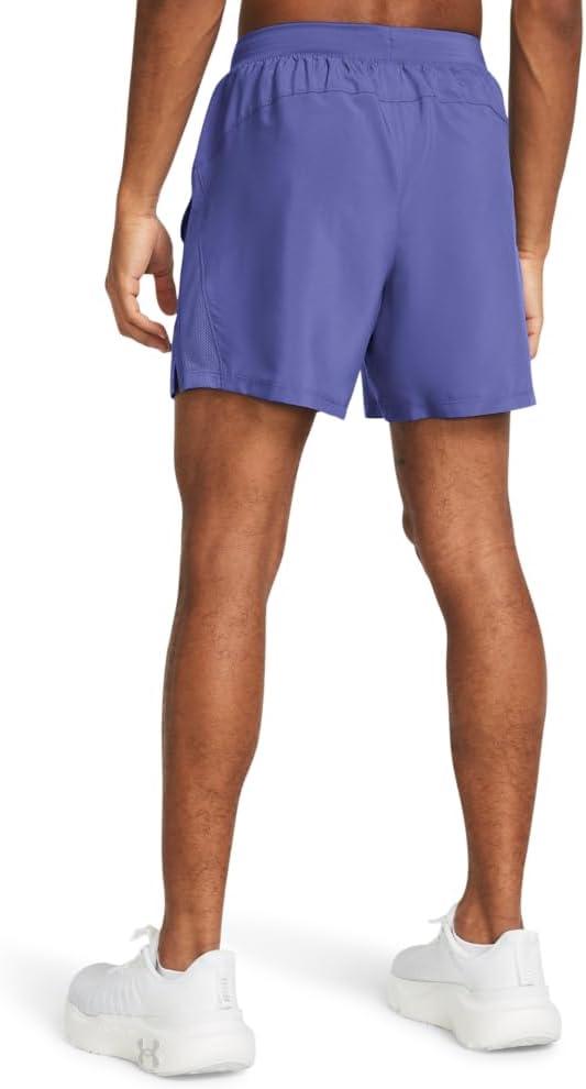 image:imageUnder Armour Mens Launch Run 5 Shorts561 Starlight Starlight Reflective