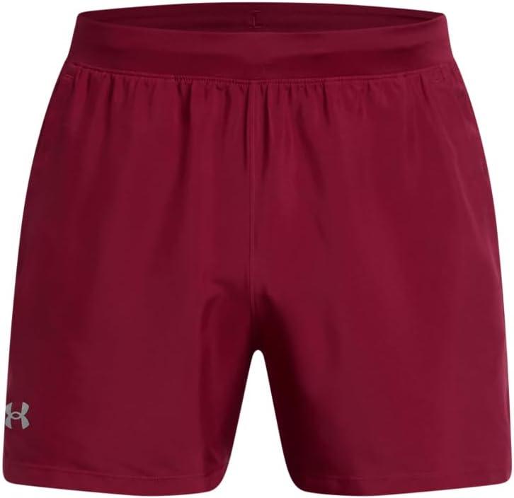 image:imageUnder Armour Mens Launch Run 5 Shorts625 Cardinal Cardinal Reflective