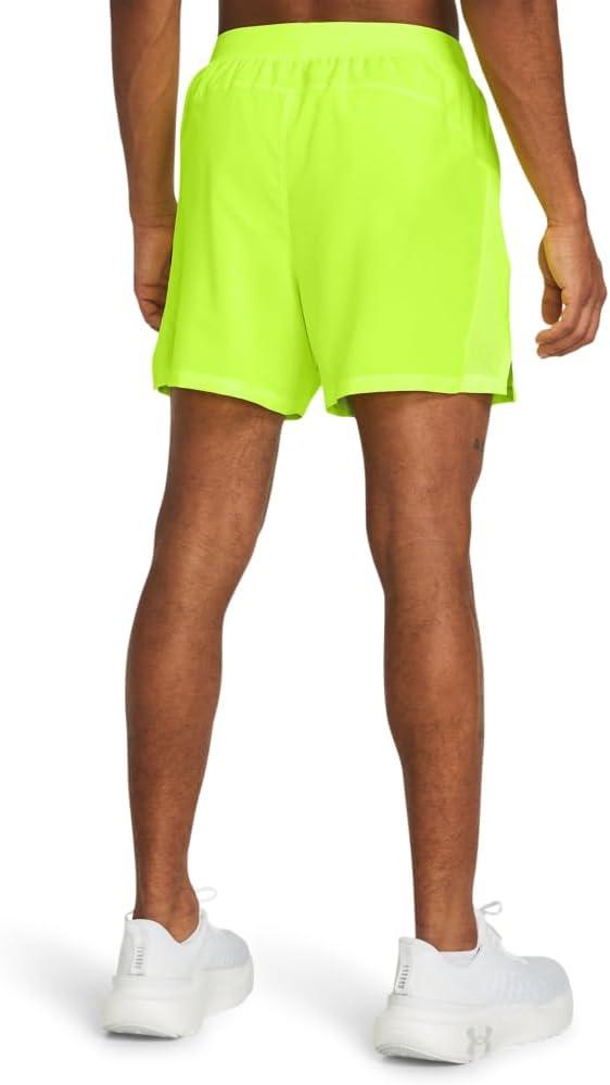 image:imageUnder Armour Mens Launch Run 5 Shorts731 Highvis Yellow Highvis Yellow Reflective