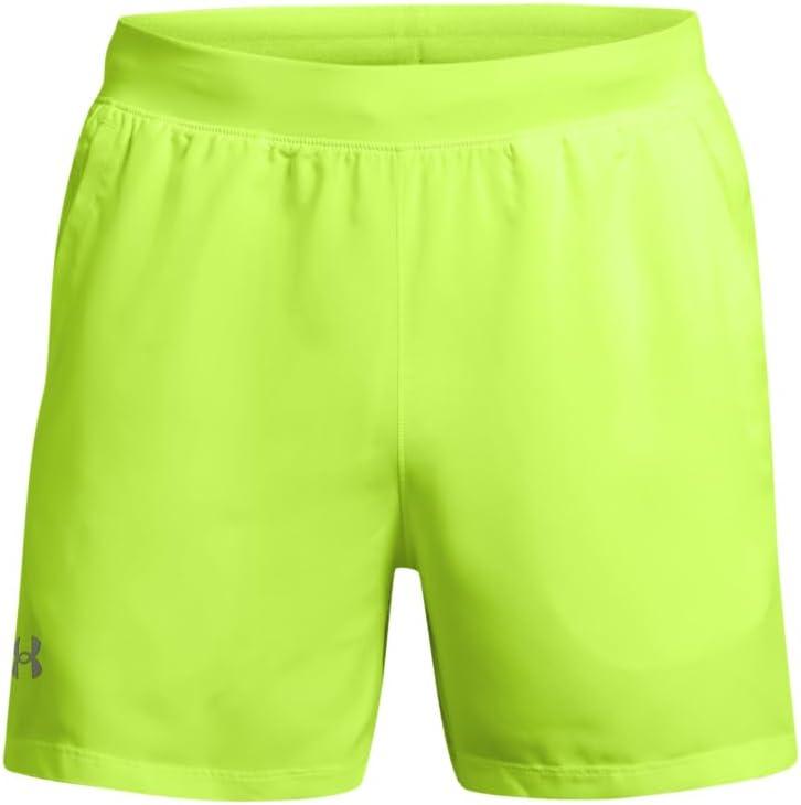 image:imageUnder Armour Mens Launch Run 5 Shorts731 Highvis Yellow Highvis Yellow Reflective